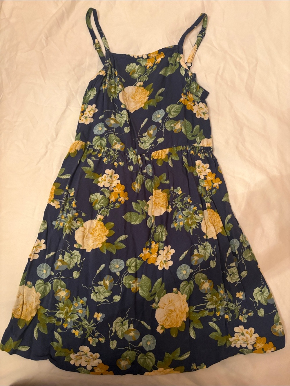 2-pk sleeveless summer floral dresses size 6-7 - Picture 5 of 6